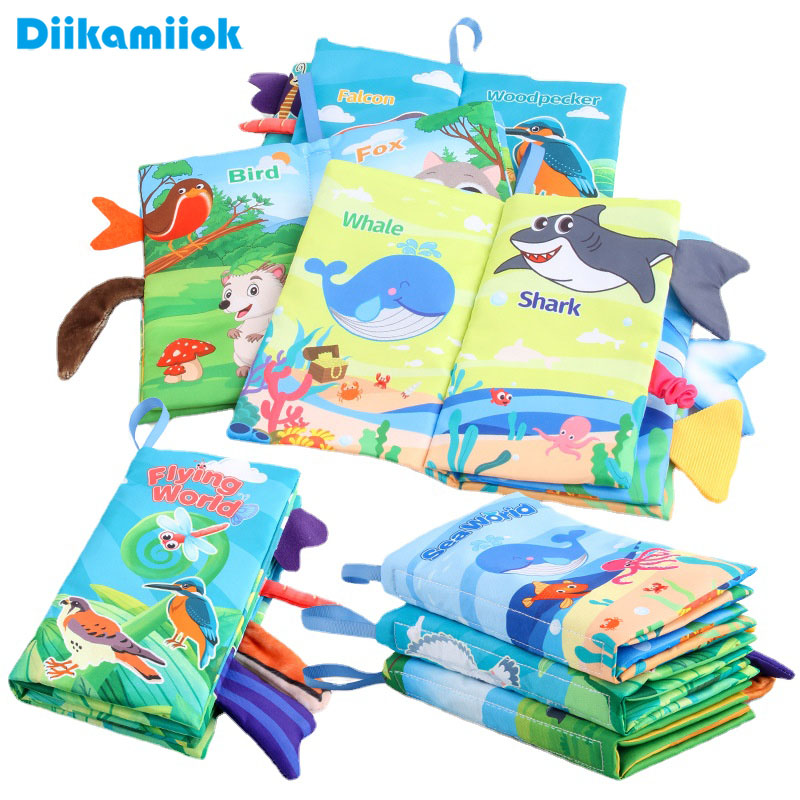 Kids Education Book - كتب قماشية جديدة للأطفال للتدريب البصري