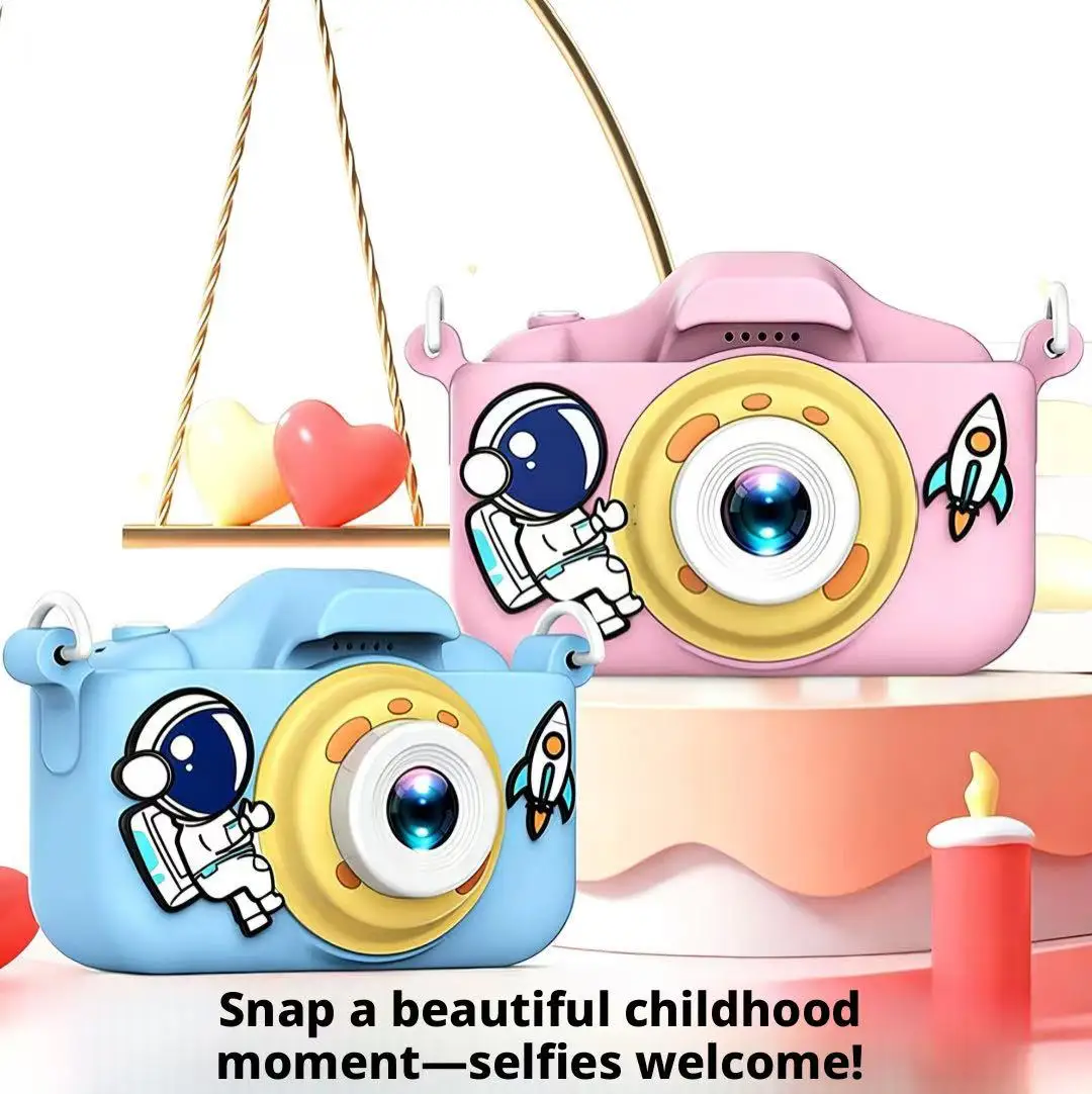 كاميرا للأطفال بعدسة مزدوجة عا - مراجعة Kids Educational Videos وسعره