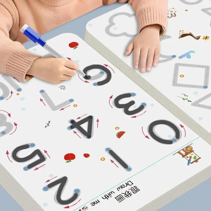 مصنف التتبع السحري كتب مونتيسو - مراجعة Kids Educational Workbooks وسعره