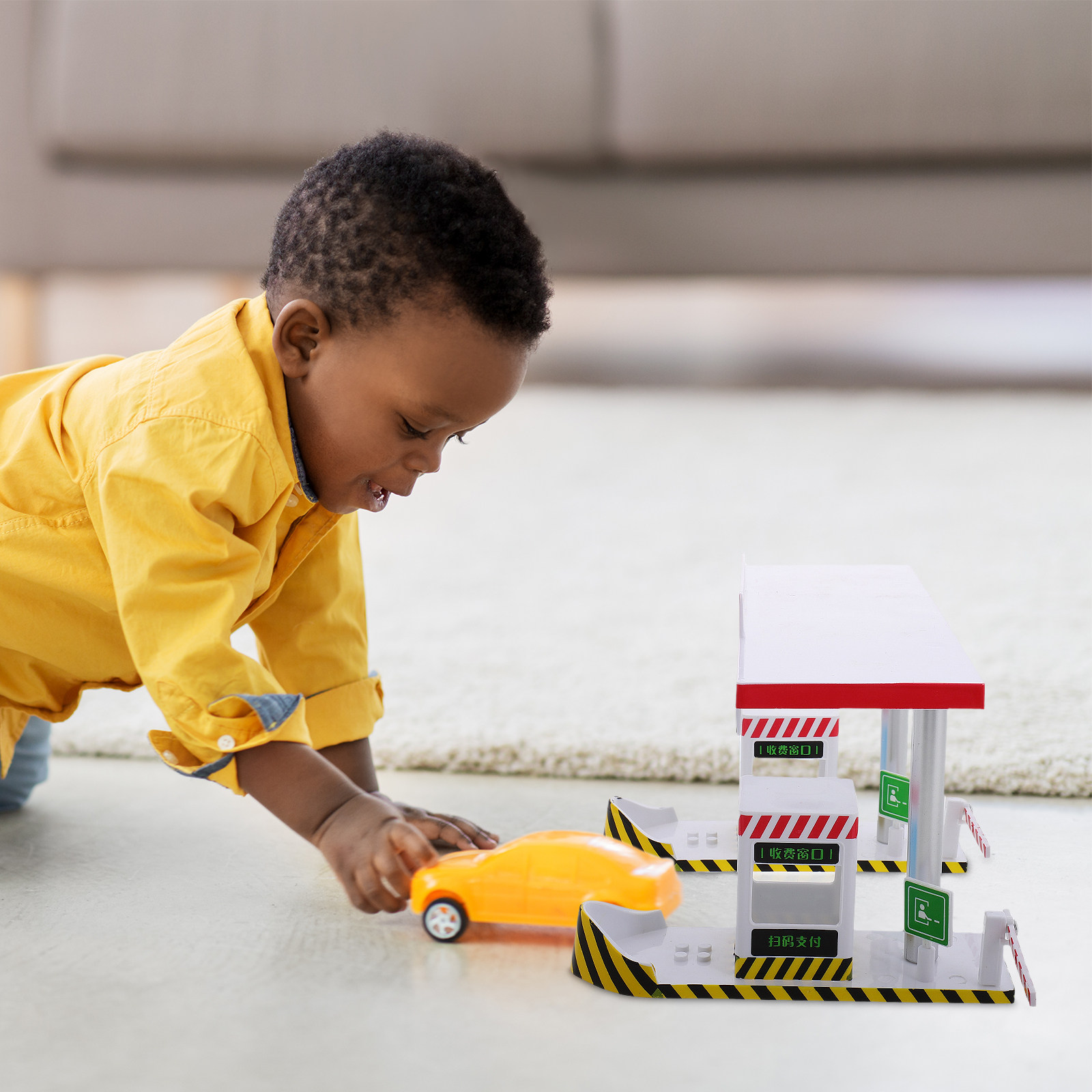 مجموعة لعب كشك رسوم المرور الب - مراجعة Kids Education Toy وسعره