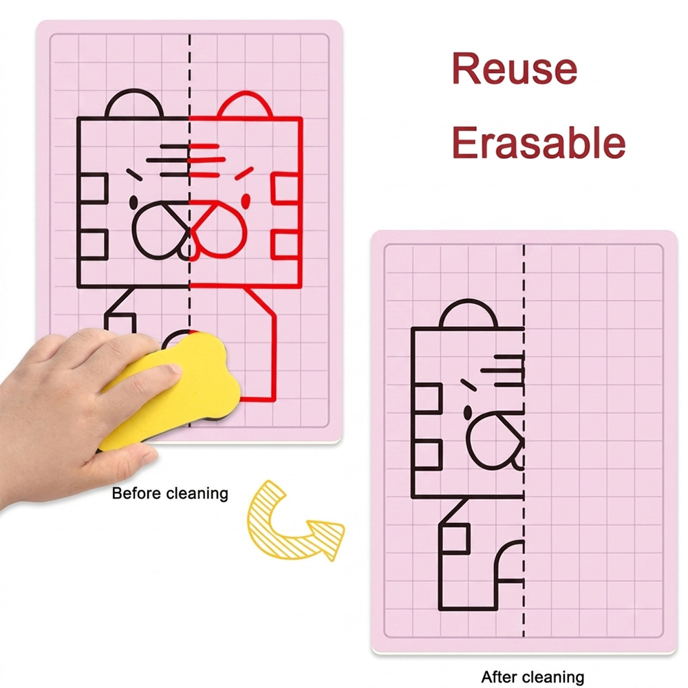 لعبة رسم متناسقة للأطفال بتصمي - مراجعة Kids Educational Workbooks وسعره