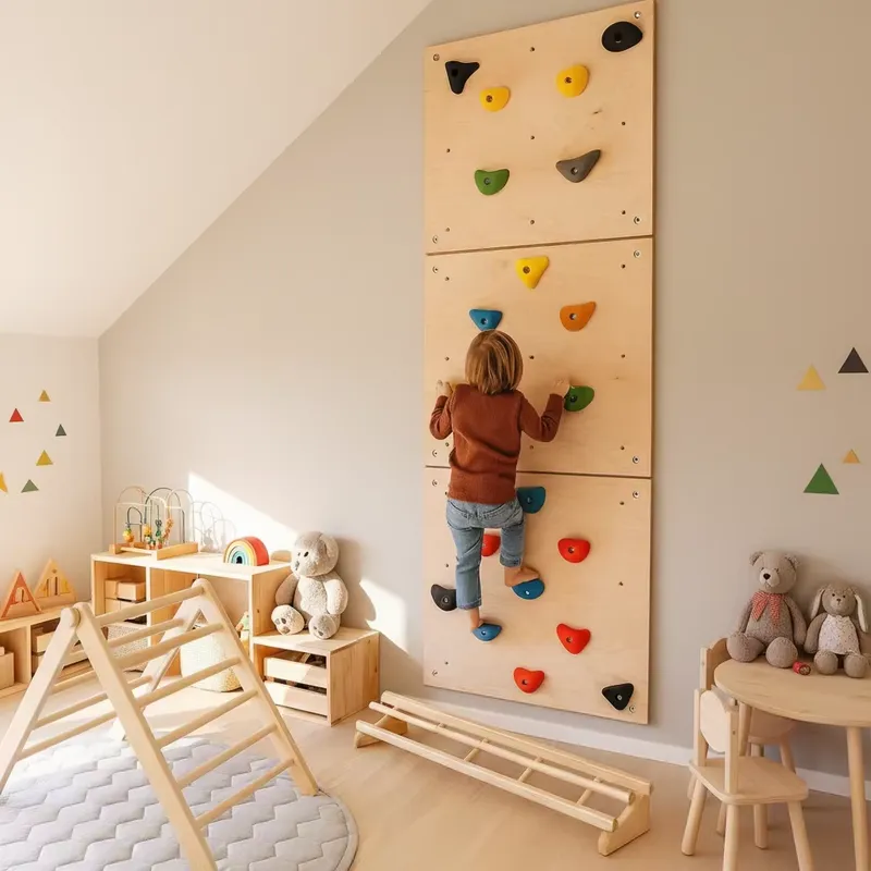 جدار تسلق داخلي للأطفال، معدات - مراجعة Kids Education Center وسعره