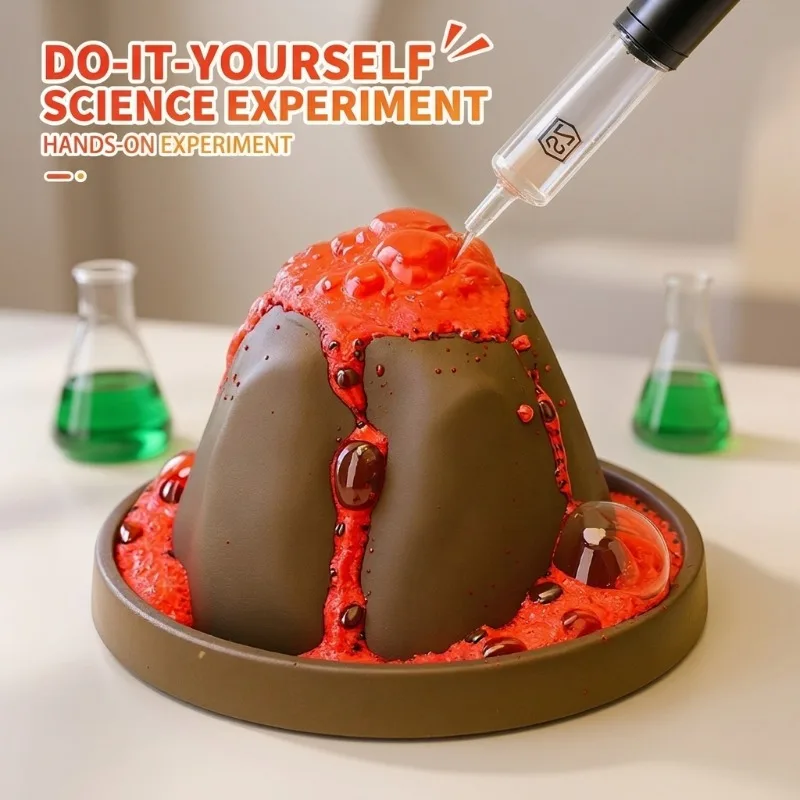 مجموعة تجارب علمية لبركان STEM - مراجعة Science Kit Volcano وسعره
