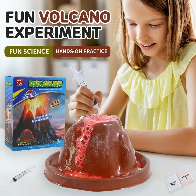 مجموعة تجارب علمية لبركان STEM - مراجعة Science Kit Volcano وسعره