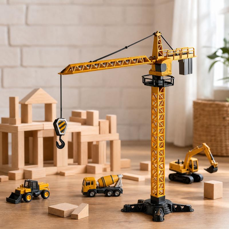 لعبة رافعة برجية محاكية لعمليا - مراجعة Kids Education Toy وسعره