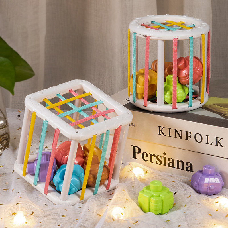 مكعب مونتيسوري ملون بألوان قوس - مراجعة Kids Education Toy وسعره