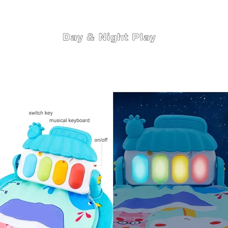 سجادة لعب رف الموسيقى للأطفال، - مراجعة Kids Education Rug وسعره
