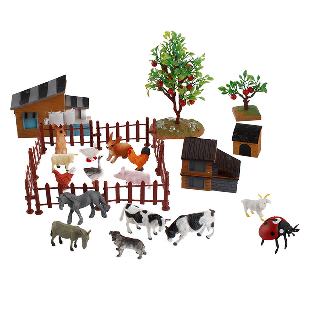 مجموعة حيوانات المزرعة المصغرة - مراجعة Kids Education Toy وسعره