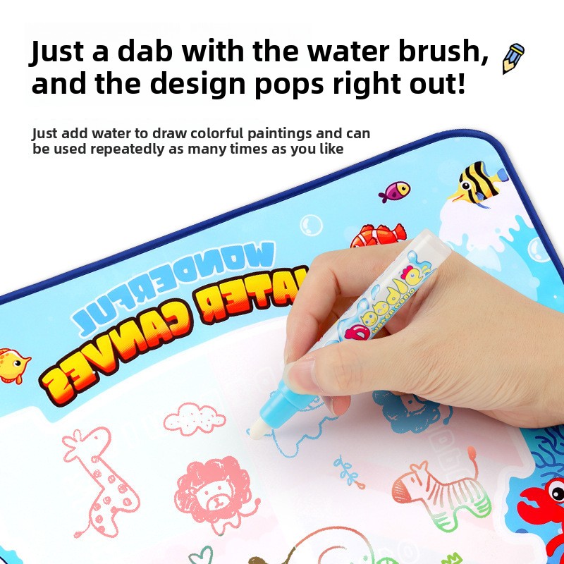 لوحة رسم سحرية كبيرة للأطفال ب - مراجعة Kids Education Rug وسعره