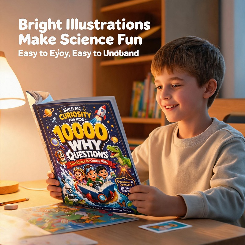 10000 سببًا لماذا: كتاب موسوعة - مراجعة Kids Education Book وسعره