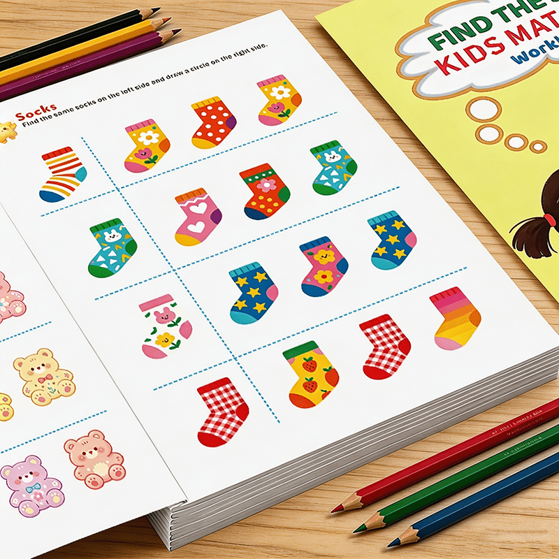 ابحث عن كتاب التمارين المماثل  - مراجعة Kids Educational Workbooks وسعره