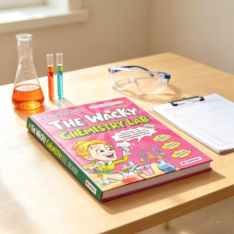 مختبر الكيمياء الغريبة: كتاب ك - مراجعة Kids Education Book وسعره