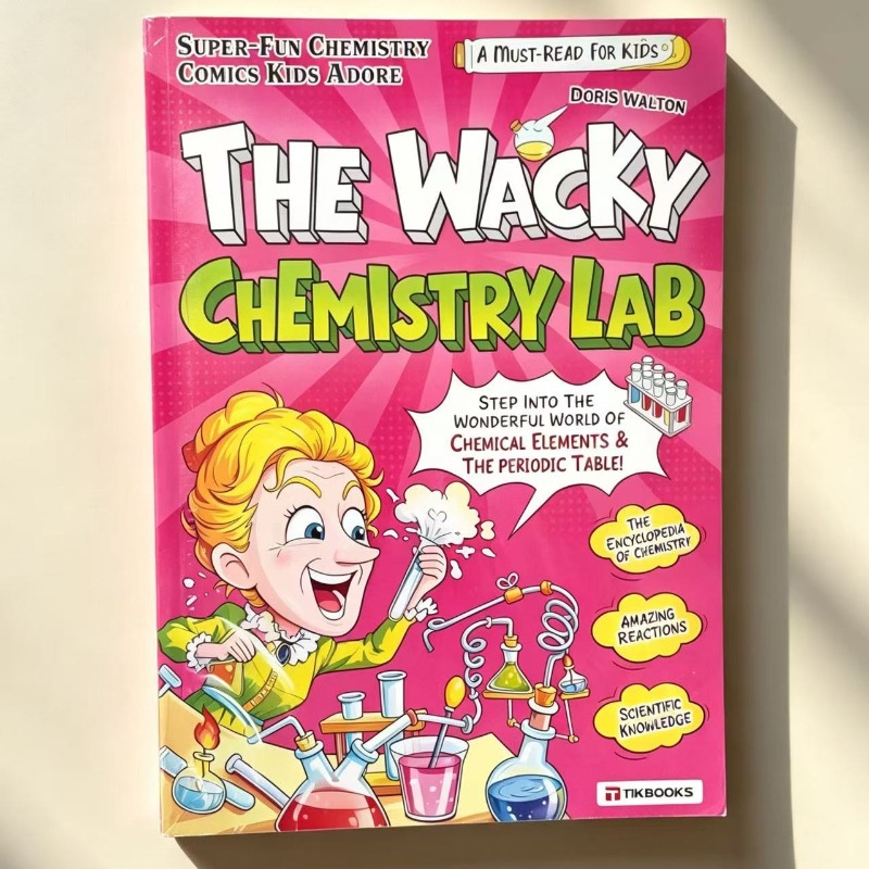 مختبر الكيمياء الغريبة: كتاب ك - مراجعة Kids Education Book وسعره